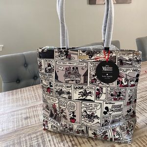 BNWT Kate Spade Disney Comic Strip Tote Bag